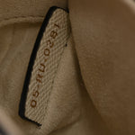 Grained Calfskin Mini Saddle Bag White