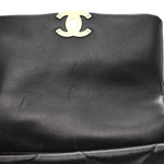 Lambskin Quilted Medium Chanel 19 Flap Black