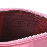 Tessuto Nylon Saffiano Mini Re-Edition 2005 Bag Begonia
