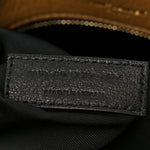 Grained Lambskin Monogram Large Niki Chain Satchel Dark Cork