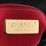 Goatskin Quilted Large Chanel 19 Flap Black