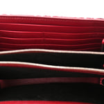 Velvet GG Monogram Mini Dionysus Chain Wallet Red Cipria
