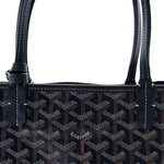 Goyardine Reversible Mini Anjou Navy