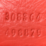 Pebbled Calfskin Small Soho Disco Bag Tabasco Red