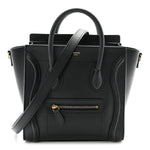Smooth Calfskin Nano Luggage Black