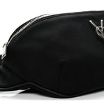 Canvas Monogram Belt Bag Black