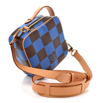 Damier Pop Chess Messenger Blue