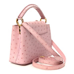 Ostrich Capucines Mini Pink