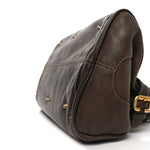 Calfskin Medium Paddington Satchel Chocolate