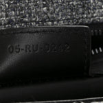 Tweed Macrocannage Medium Caro Bag Black