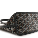 Goyardine Reversible Mini Anjou Black