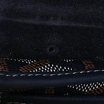 Goyardine Calfskin Mini Alpin Backpack Navy