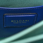 Calfskin Serpenti Forever Top Handle Blue
