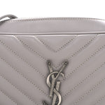 Calfskin Matelasse Monogram Lou Camera Bag Granite