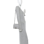 Lambskin Quilted Small Boy Flap Grey