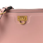 Calfskin Trifolio Crossbody Bag Antique Rose
