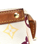 Monogram Multicolor Pochette Accessories White