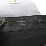Calfskin Lockme Mini Backpack Black