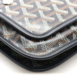 Goyardine Plumet Wallet Clutch Black