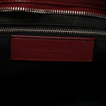 Chevre Silver Metallic Edge Hardware City Cassis