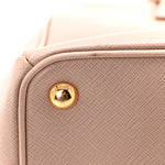 Saffiano Small Galleria Double Zip Tote Cammeo