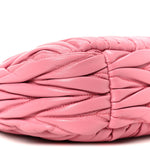 Nappa Matelasse Small Wander Hobo Pink