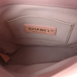 Calfskin Quilted Pearl Small About Pearls Hobo Bag Light Pink