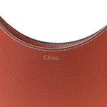 Small Grain Smooth Calfskin Small Darryl Hobo Sepia Brown