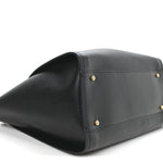 Caviar Medium Studded Deauville Tote Black