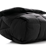 Nylon Intrecciato Padded Tech Cassette Bag Black