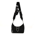Nylon Re-Edition 2005 Shoulder Bag Black