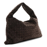 Suede Intrecciato Small Hop Fondant