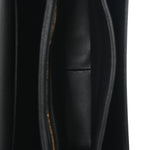 Shiny Calfskin Medium Triomphe Black