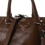 Soft Calf Shopping Tote Palissandro