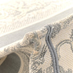 Canvas Embroidered Medium Dioriviera Toile De Jouy Book Tote Gray