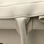Calfskin Large Surrealism Book Tote Ivory