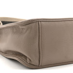 Vitello Daino Soft Hobo Messenger Bag Argilla