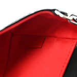 Naplak Patent Calfskin Monochrome Loubi54 Shoulder Bag Zaffiro