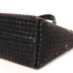 Nappa Intrecciato PVC Medium Cabat Black