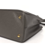 Saffiano Lux Medium Tote Grafite