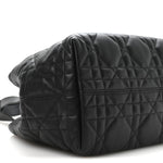 Calfskin Macrocannage Medium Toujours Black