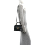 Calfskin Hold Me New Wave Black