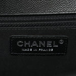 Caviar Quilted New Medium Boy Flap Black
