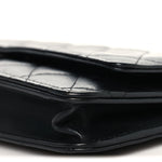 Lambskin Quilted Wallet On Chain WOC Black
