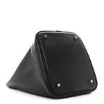 Taurillon Clemence Picotin Lock 22 MM  Black