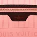 Damier Ebene Neo Neverfull MM Rose Ballerine