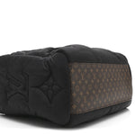 Econyl Monogram Pillow Giant Onthego MM Black