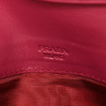 Tessuto Nylon Quilted Continental Flap Wallet Ibisco
