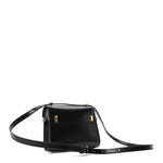 Smooth Calfskin Mini Manhattan Shoulder Bag Black
