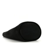 Canvas Deauville Drawstring Bucket Bag Black